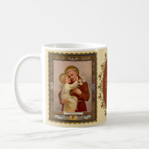 Catholic St. Anthony of Padua Baby Jesus Coffee Mug