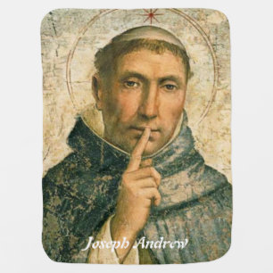 Catholic St. Dominic Baby Blanket