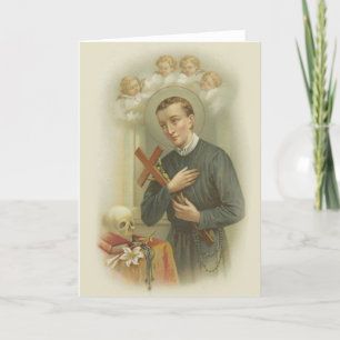 Catholic St. Gerard Majella Religious Childbirth Card
