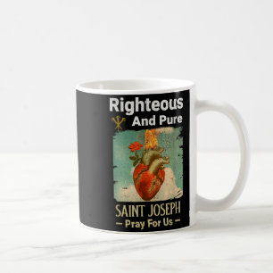 Catholic St. Joseph, Patron Saint Of Fathers, Pray Coffee Mug
