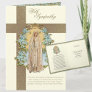 Catholic Sympathy Condolence Virgin Mary Card