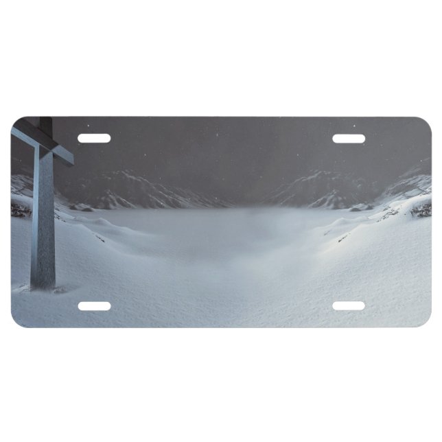 Catholic Themed License Plate (Front)