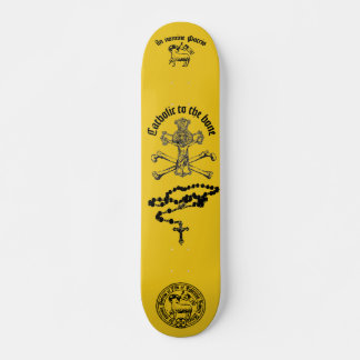 Catholic to the bone - Skateboard, 7¾" Deck