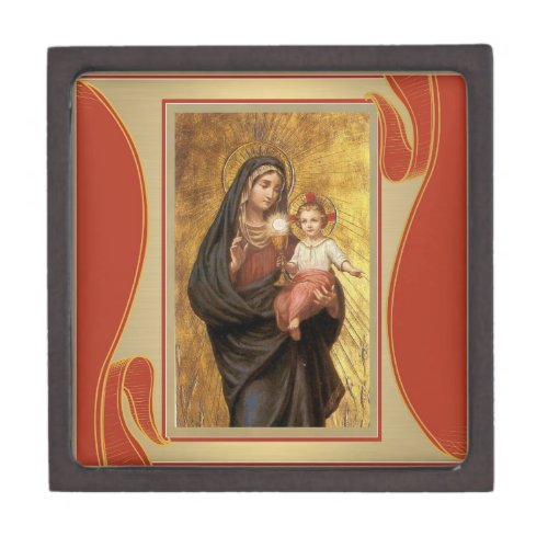 Catholic Traditional Mary Communion Sacrament Gift Box