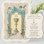 Catholic Vintage First Holy Communion Invitation