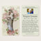 Catholic Virgin Mary Funeral Prayer Memorial Card