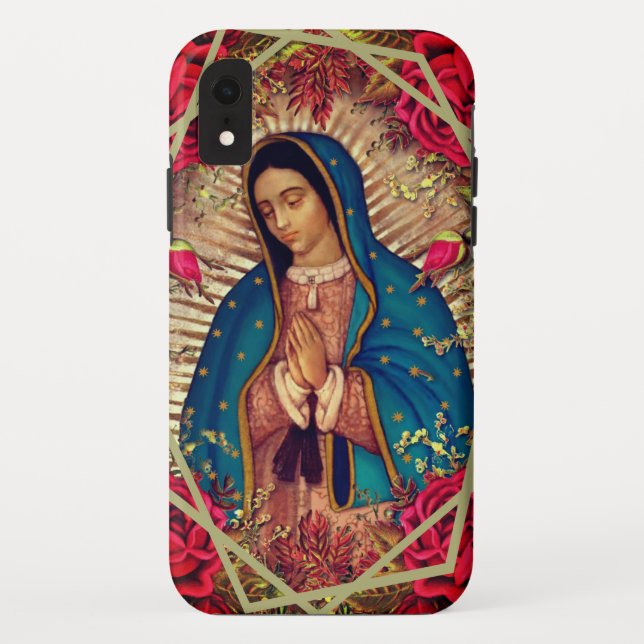 Catholic Virgin Mary Guadalupe Catholic Religious Case-Mate iPhone Case (Back)