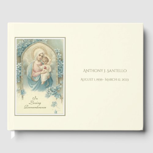 Catholic Virgin Mary Jesus Memorial Funeral