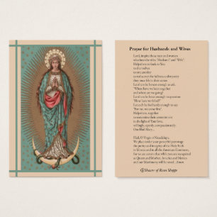 Catholic Virgin Mary Prayer Husbands & Wives