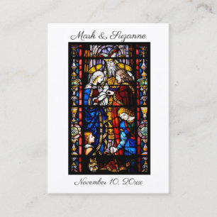 Catholic Wedding Engagement Favor Holy Card