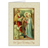 Catholic Wedding Engagement Virgin Mary Joseph (Front)