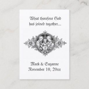 Catholic Wedding Favor Holy Family Holy Card