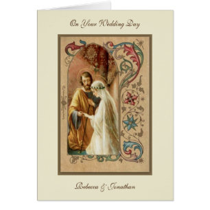 Catholic  Wedding Mass Offering Elegant Cards