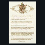 Catholic Wedding Modest Church Attire Ivory<br><div class="desc">Out of respect for Our Lord in the Blessed Sacrament, it's important that guests understand what is appropriate attire for church. It also can be customized to fit the norms of the chapel or church so that your guests can know what is expected and plan accordingly. You might like to...</div>