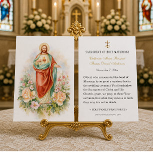 Catholic Wedding Sacred Heart of Jesus Prayer
