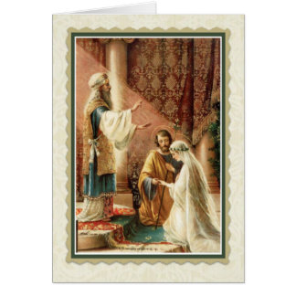 Catholic Wedding Virgin Mary St. Joseph
