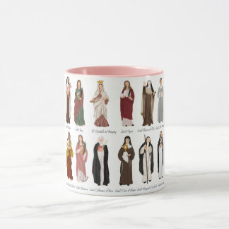 Catholic Women Saint Coffee Mug, 11 oz Mug
