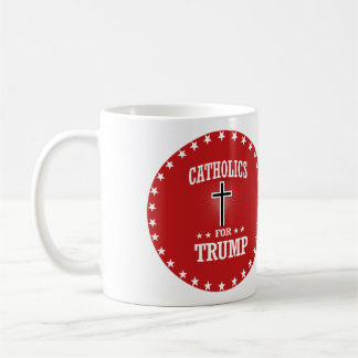 CATHOLICS FOR TRUMP COFFEE MUG