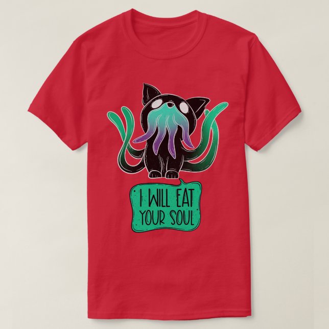 Cathulhu T-Shirt (Design Front)