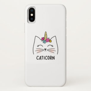 Caticorn iPhone X Case
