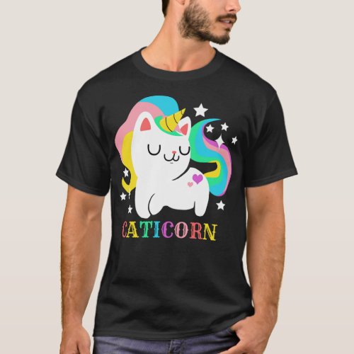 Caticorn Cat Unicorn For Cat Lover T_Shirt