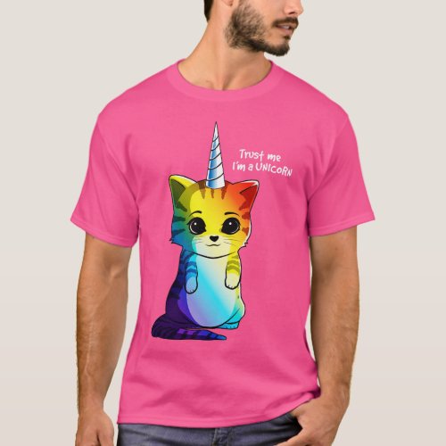 Caticorn Cat Unicorn Kittycorn Meowgical Rainbow G T_Shirt