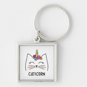 Caticorn Keychain