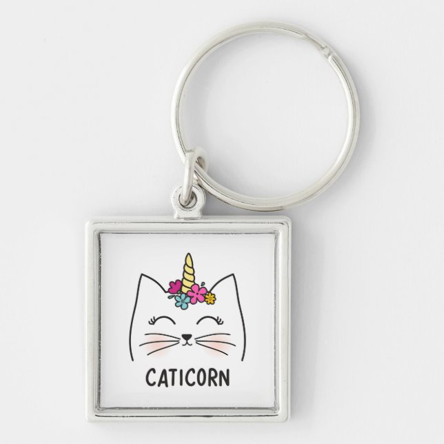 Caticorn Keychain (Front)