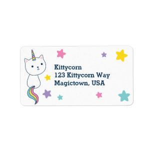 Caticorn   Label    White