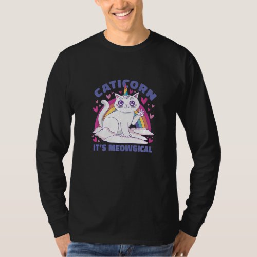 Caticorn   LGBTQ Pride Cat T_Shirt