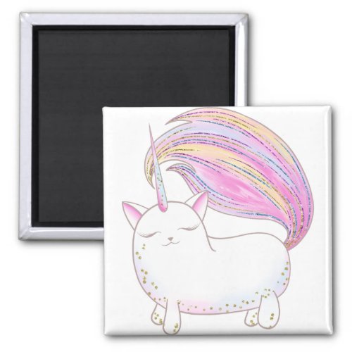 Caticorn Magnet