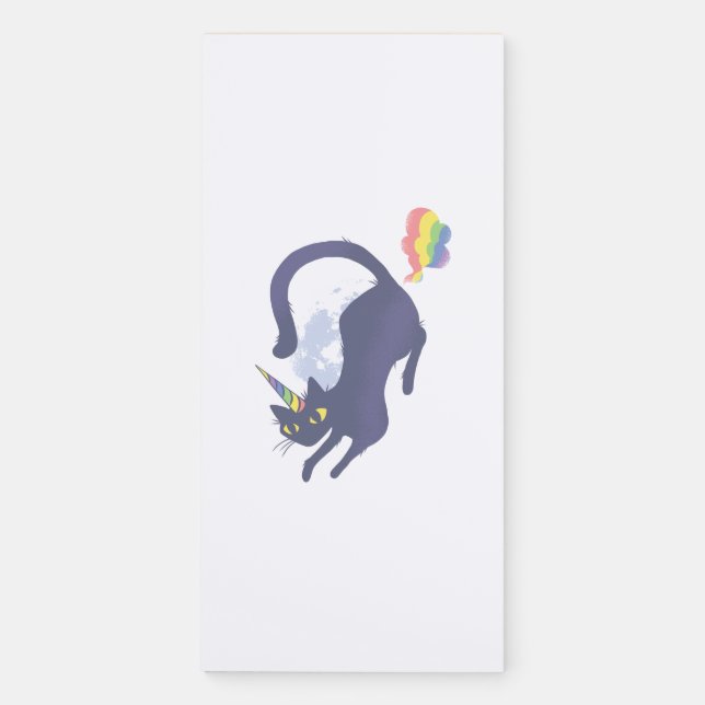Caticorn Magnetic Notepad (Front)