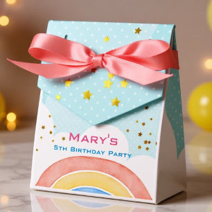 Caticorn Meow-Gical Birthday Favor Boxes