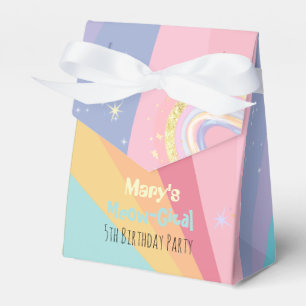 Caticorn Meow-Gical Birthday Gift Favor Boxes