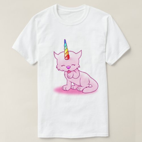 CATICORN RAINBOW CAT UNICORN T_Shirt