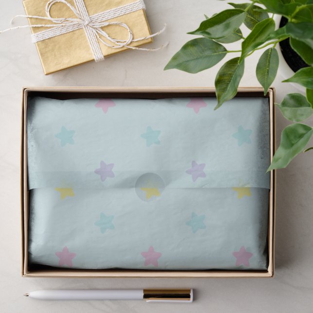 Caticorn Tissue Paper | Teal Blue  (Gift)