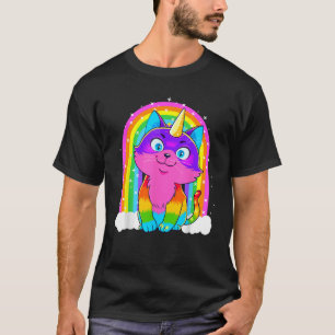 Caticorn Unicorn Cat Rainbow Kittycorn Kitty Gift T-Shirt