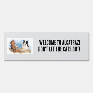 Catio sign - Funny sign for your catio!