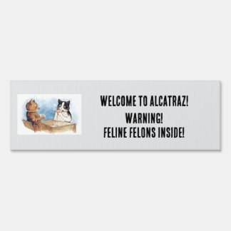 Catio sign - Funny sign for your catio!