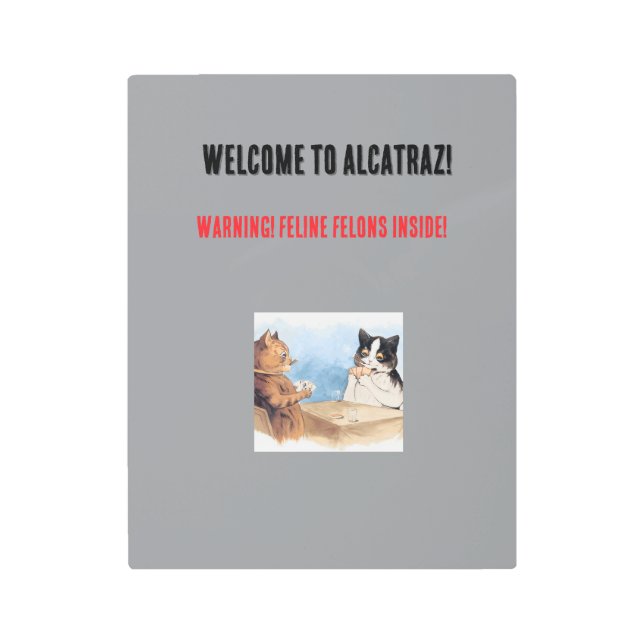 Catio sign - Funny sign for your catio! (Front)