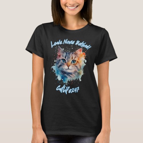 Catlife247 Cat Rescue T_Shirt