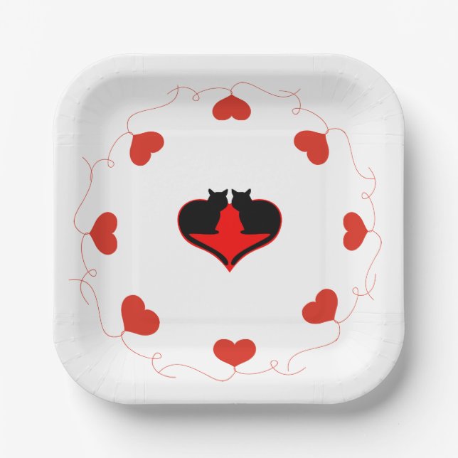 Catlove Paper Bowls Plates (Front)