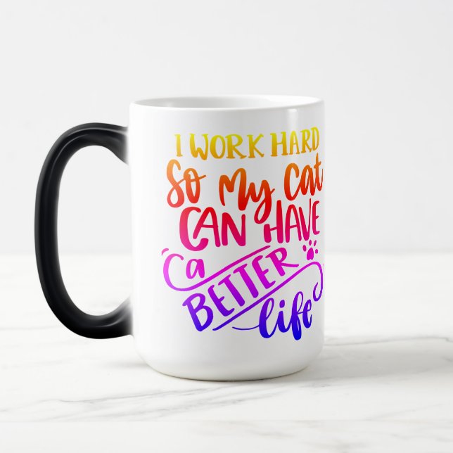 Catlover Color Morph Mug (Left)