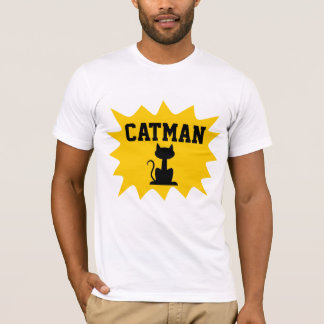 CATMAN Men's Cat T-Shirts