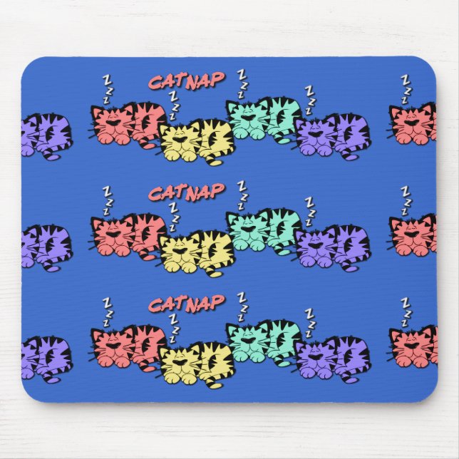 CatNap-Mouse Pad Mouse Pad (Front)
