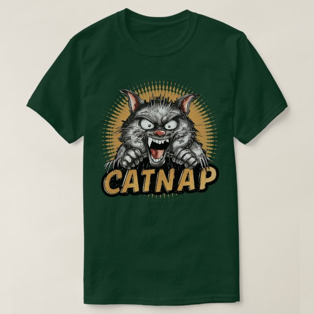 Catnap T-Shirt (Design Front)