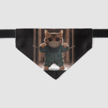 CatNibal Cute Halloween Cat Bandana