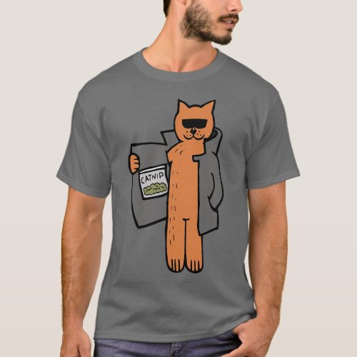 Catnip Dealer Cat T_Shirt