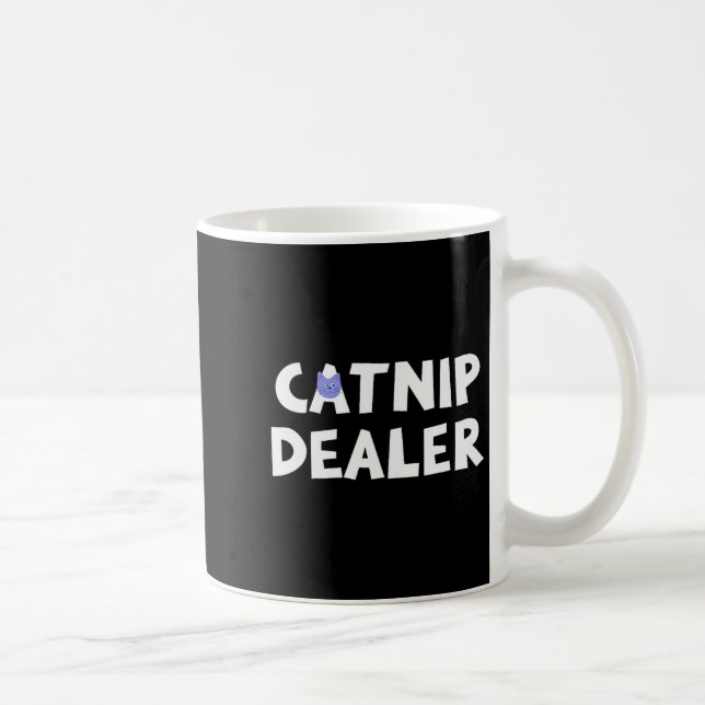 Catnip Er Funny Cat  Coffee Mug (Right)