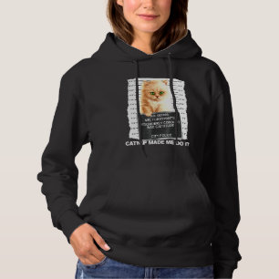 Catnip Made Me Do It Tee Cat Mugshot Kitten Cattit